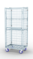 MULTIPURPOSE ROLL CAGE WITH COLLAPSIBLE FRONT SIDE